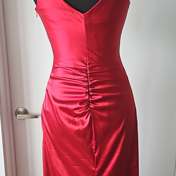 Formal Satin Gown - Picture 6 of 9